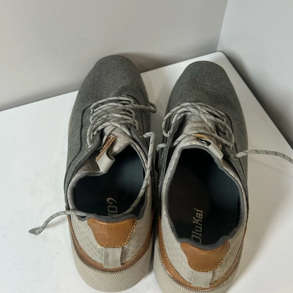 OluKai Size 9 Nanea Li Banyan Sneakers On the Edge Like New Condition